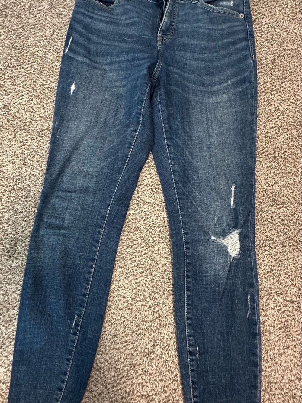 Women’s Distressed INC Madison Skinny Jeans